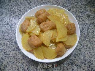 油豆腐炒土豆的做法步骤：13
