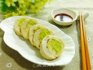 豆瓣酥鸡肉卷的做法步骤：7