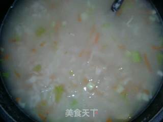 干贝粥的做法步骤：7