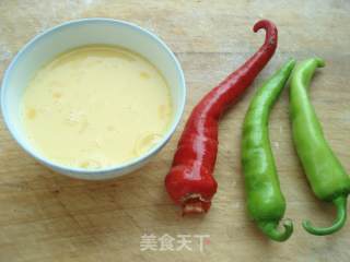 辣椒炒鸡蛋的做法步骤：1