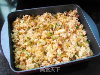 辣白菜焗饭的做法步骤：5