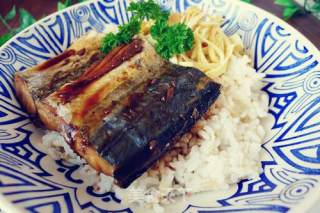 照烧鱼排饭的做法步骤：6