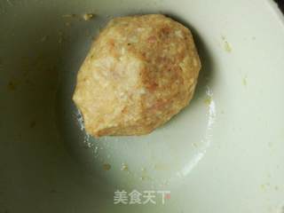 华丽转身——豆渣肉饼的做法步骤：2