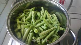 扁豆焖面的做法步骤：1
