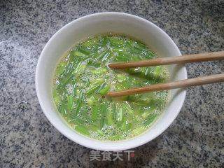 韭菜花炒鸭蛋的做法步骤：7