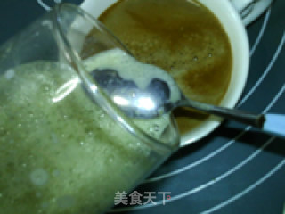 抹茶拿铁咖啡的做法步骤：7