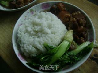 红烧肉套饭的做法步骤：8