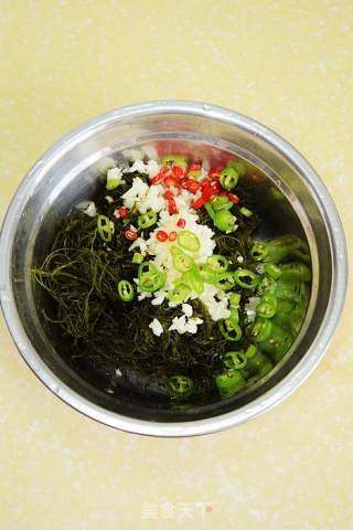 【凉拌龙须菜】--适合夏日食用的海藻王的做法步骤：5
