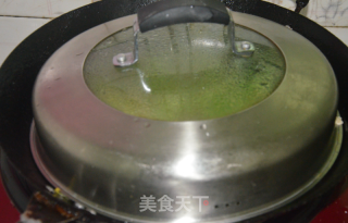 猪肉咸菜炒苦瓜的做法步骤：4