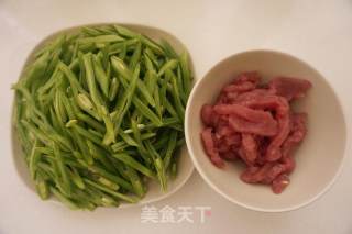 肉炒豆角丝的做法步骤：2