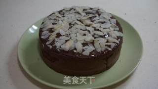 杏仁巧克力海绵蛋糕的做法步骤：23