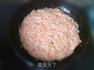 胡萝卜鸡蛋饼的做法步骤：5