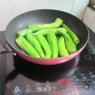 擂虎皮椒的做法步骤：4