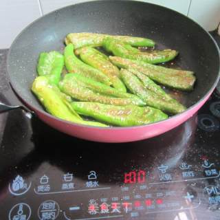 擂虎皮椒的做法步骤：5