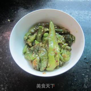 擂虎皮椒的做法步骤：6