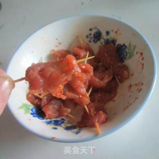 麻辣牙签肉串的做法步骤：4