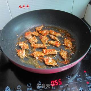 麻辣牙签肉串的做法步骤：12
