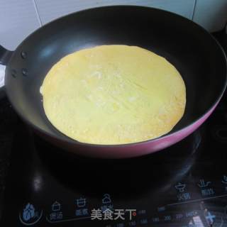 无油糯米蛋卷的做法步骤：4