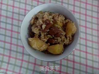 土豆猪肉焖饭的做法步骤：10