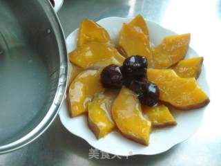 蜜汁蒸南瓜的做法步骤：5