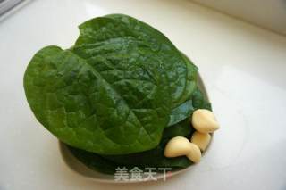 蒜蓉木耳菜的做法