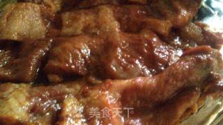 微波炉秘制（蜜汁叉烧）的做法步骤：7