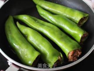 煎酿辣椒的做法步骤：5