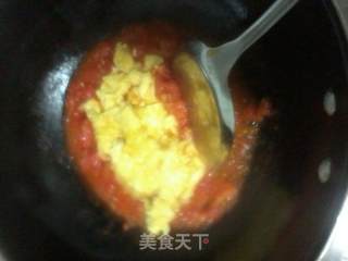 蕃茄炒鸡蛋的做法步骤：5