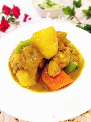 土豆鸡肉咖喱饭的做法步骤：19
