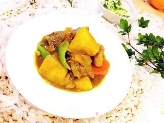 土豆鸡肉咖喱饭的做法步骤：20