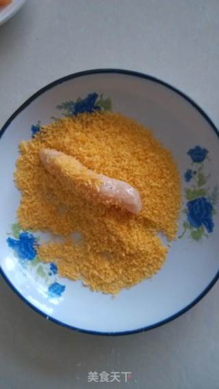 绝不逊色于KFC的黄金鸡肉卷的做法步骤：6