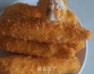 绝不逊色于KFC的黄金鸡肉卷的做法步骤：8