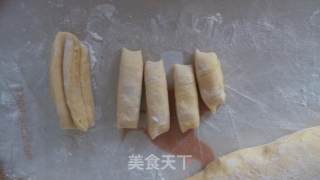 家庭自制营养的南瓜油条的做法步骤：5