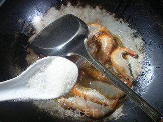 红烧大头虾的做法步骤：8