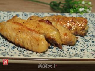 原汁原味的盐煎鸡翅的做法步骤：5