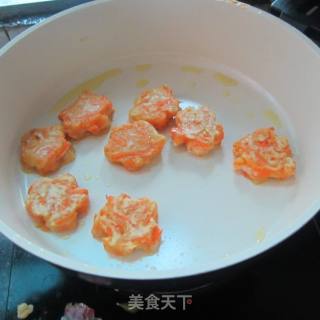 奶香红萝卜丝煎饼的做法步骤：8