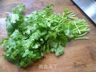 香菜炒土豆的做法步骤：4