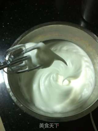 抹茶戚风蛋糕的做法步骤：6