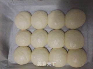 普通面粉做牛奶蜂蜜餐包的做法步骤：4