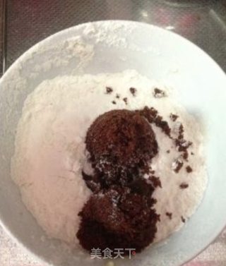 甜到蜜的红糖燕麦饼干的做法步骤：4