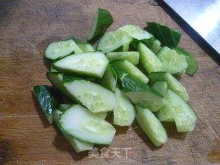 青瓜拌淡菜的做法步骤：4