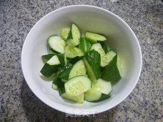 青瓜拌淡菜的做法步骤：5