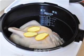 香菇粟米煨土鸡的做法步骤：4