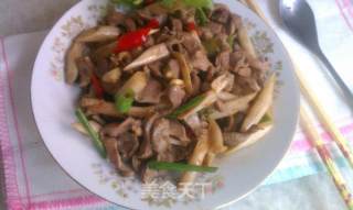 酸藕带炒鸡胗的做法步骤：9