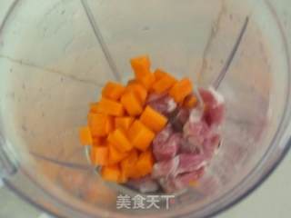 一菜两吃-美味肉丸的做法步骤：1