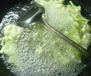 糟方腐乳炒花菜的做法步骤：5