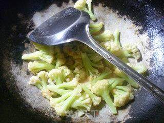 糟方腐乳炒花菜的做法步骤：8