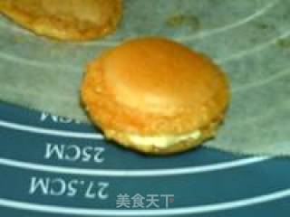芒果草帽马卡龙的做法步骤：18