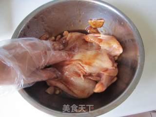 吊炉烤鸡的做法步骤：2