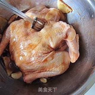 吊炉烤鸡的做法步骤：3